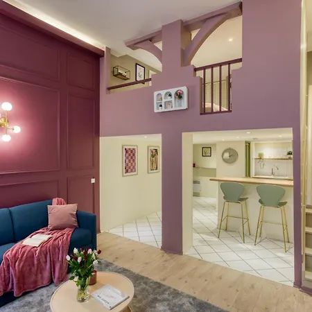 Chronos By Kleidos, Grand Duplex, 4 Personnes, 3 Minutes Gros Horloge & Opera De روان