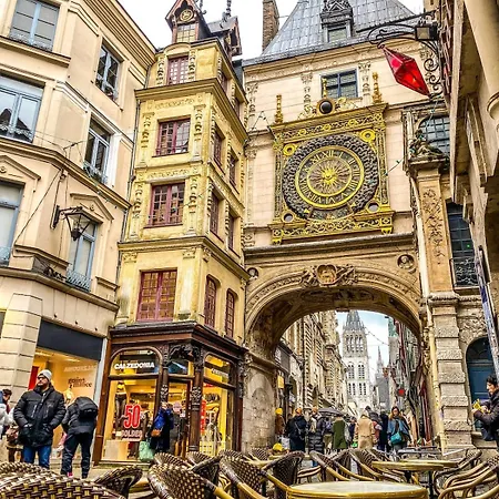 Chronos By Kleidos, Grand Duplex, 4 Personnes, 3 Minutes Gros Horloge & Opera De