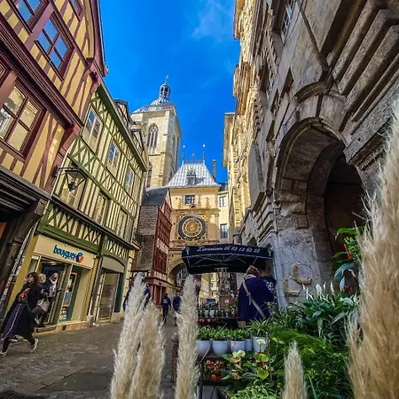 Chronos By Kleidos, Grand Duplex, 4 Personnes, 3 Minutes Gros Horloge & Opera De Lägenhet Rouen