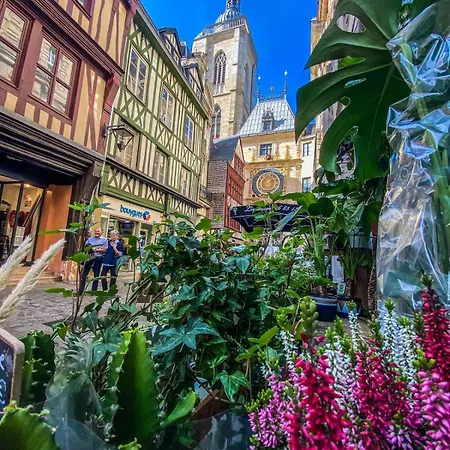 Lägenhet Chronos By Kleidos, Grand Duplex, 4 Personnes, 3 Minutes Gros Horloge & Opera De Rouen