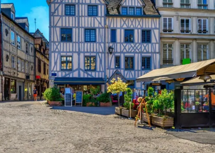 Chronos By Kleidos, Grand Duplex, 4 Personnes, 3 Minutes Gros Horloge & Opera De Apartment Rouen