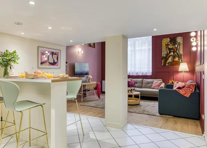 Apartman Chronos By Kleidos, Grand Duplex, 4 Personnes, 3 Minutes Gros Horloge & Opera De