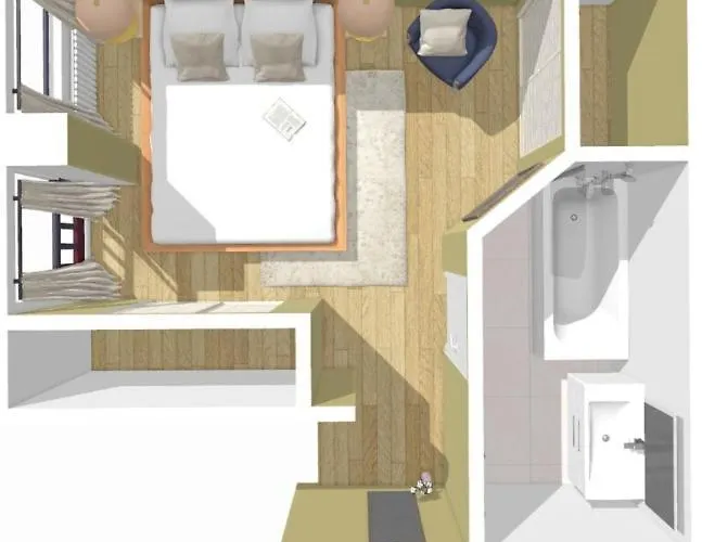 Apartman Chronos By Kleidos, Grand Duplex, 4 Personnes, 3 Minutes Gros Horloge & Opera De *